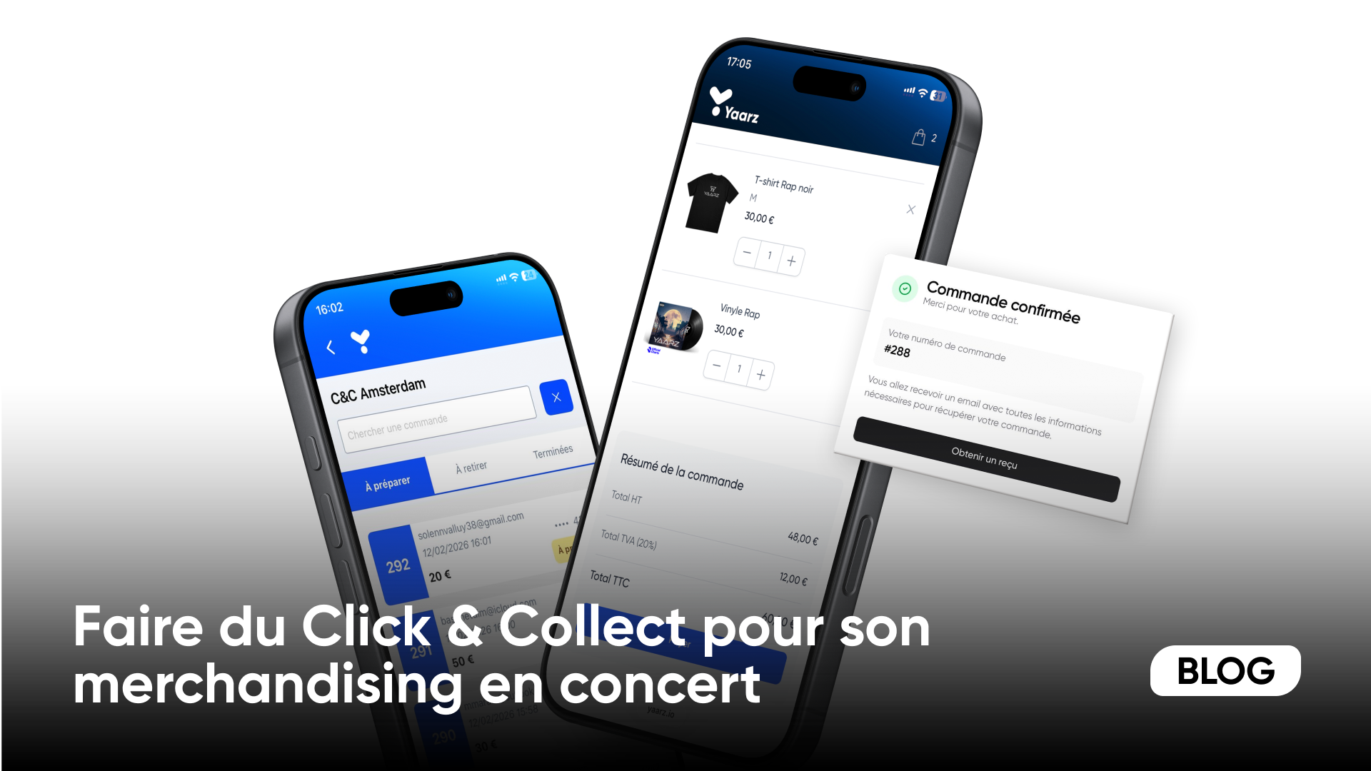 Faire du Click & Collect pour son merchandising en concert