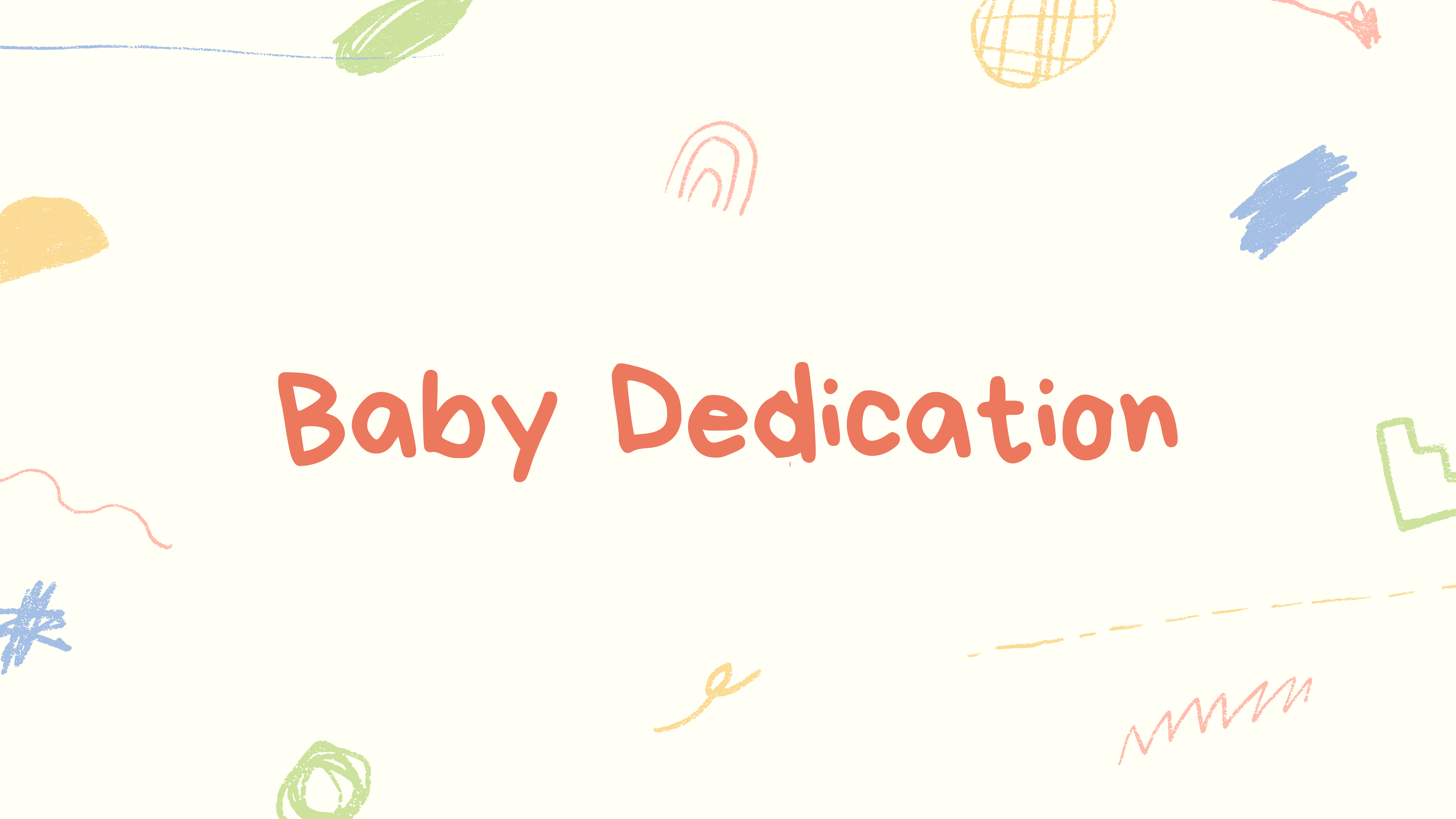 Baby Dedication