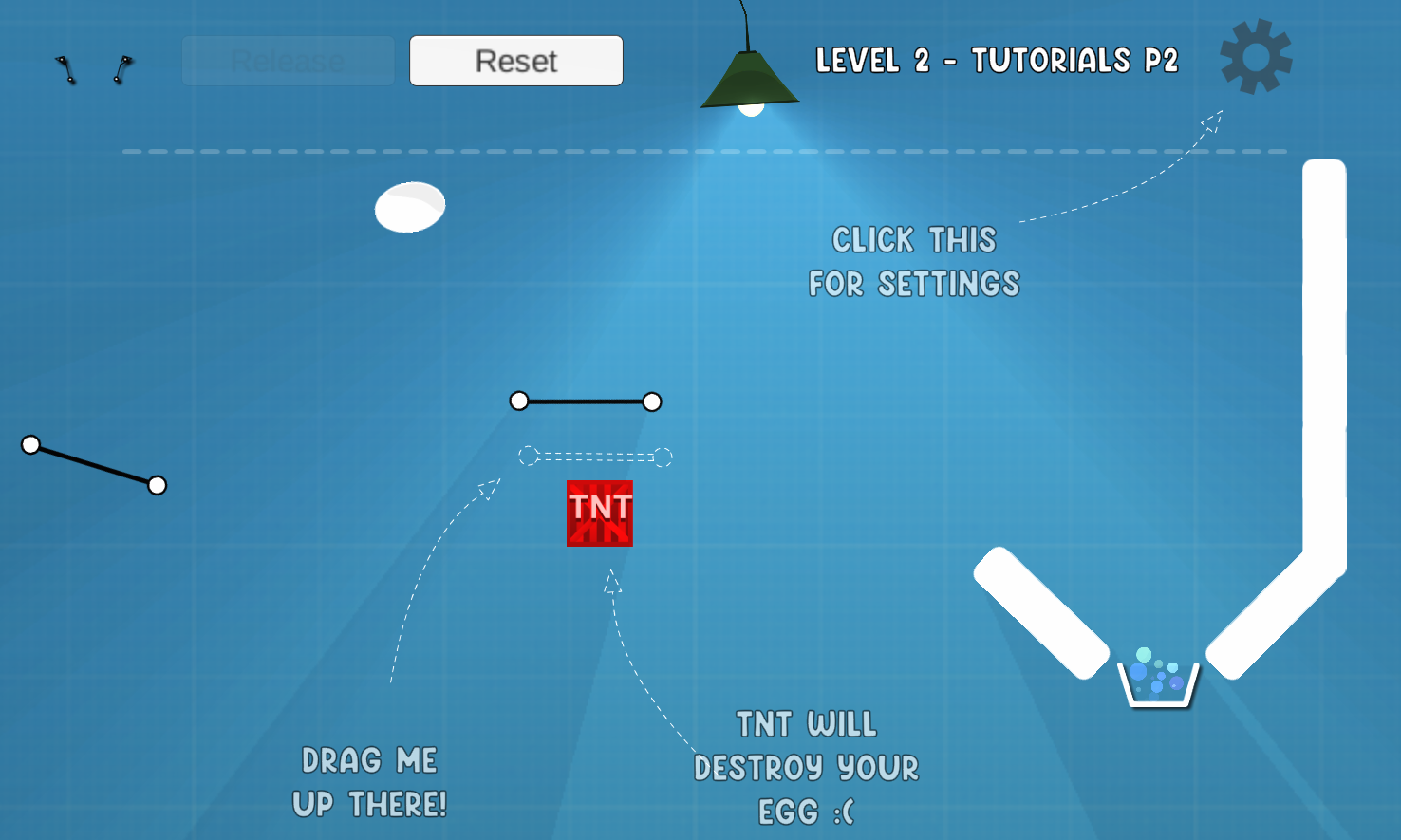 Bouncy Egg Unity Game Screenshot