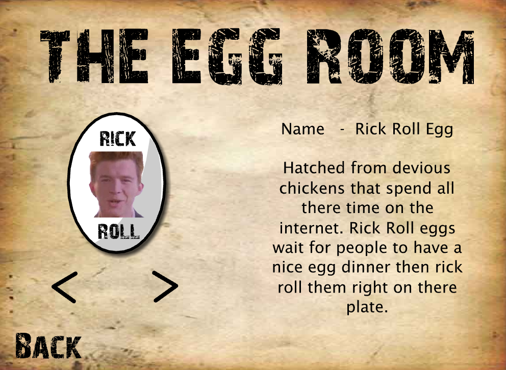 Rick Roll Easter Egg