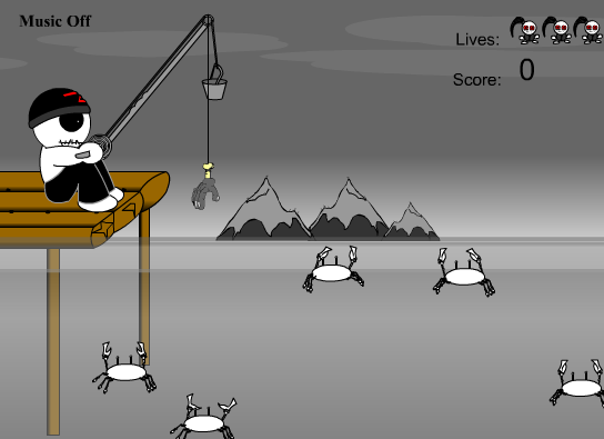 Soul Fishing Flash Game made by Eggys Games