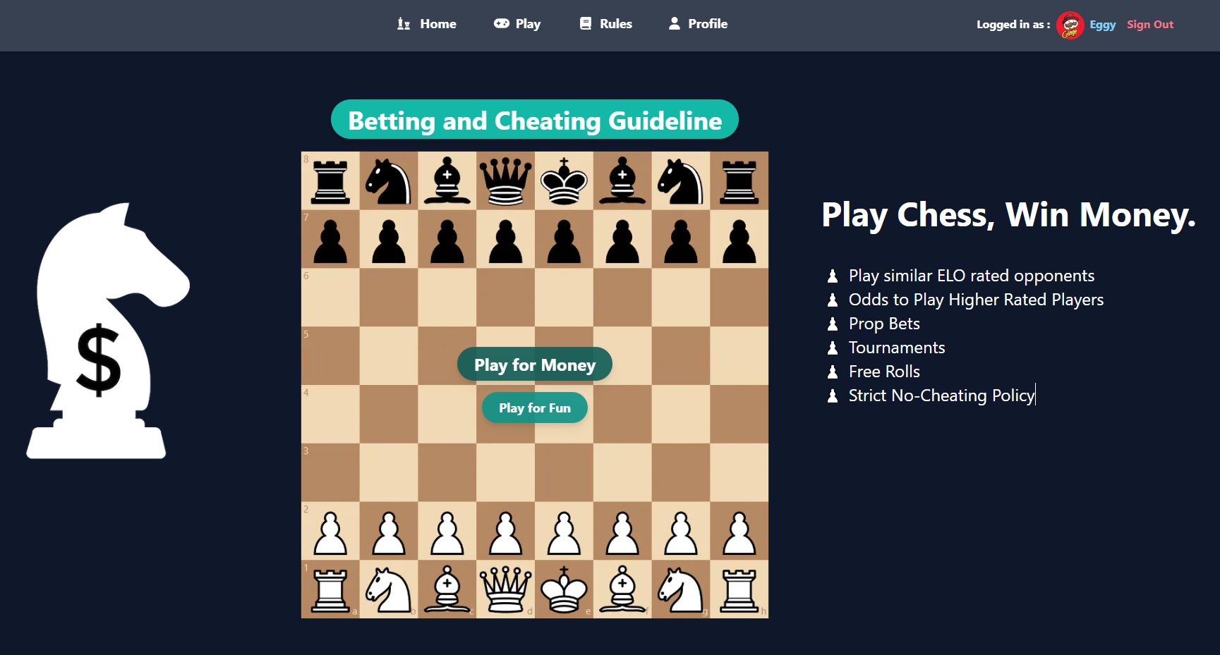 Chess Website