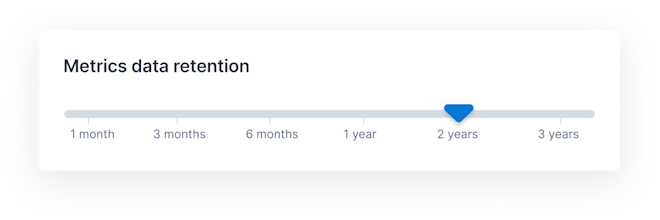 Customize your data retention