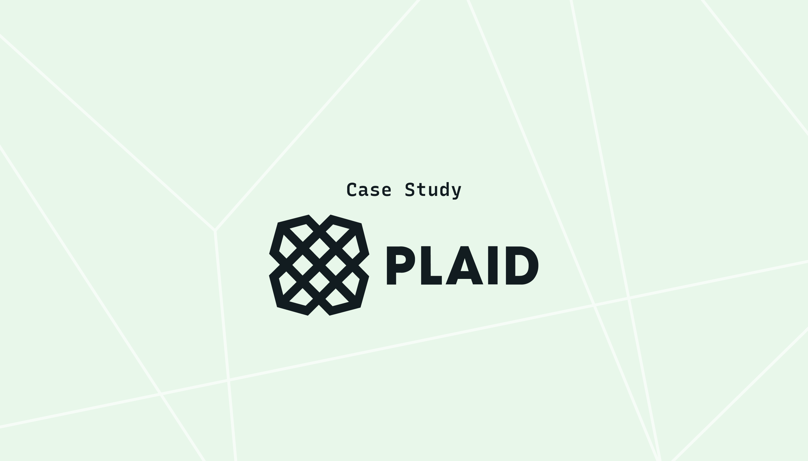 Plaid investigates CI/CD issues 20x faster with Lightstep