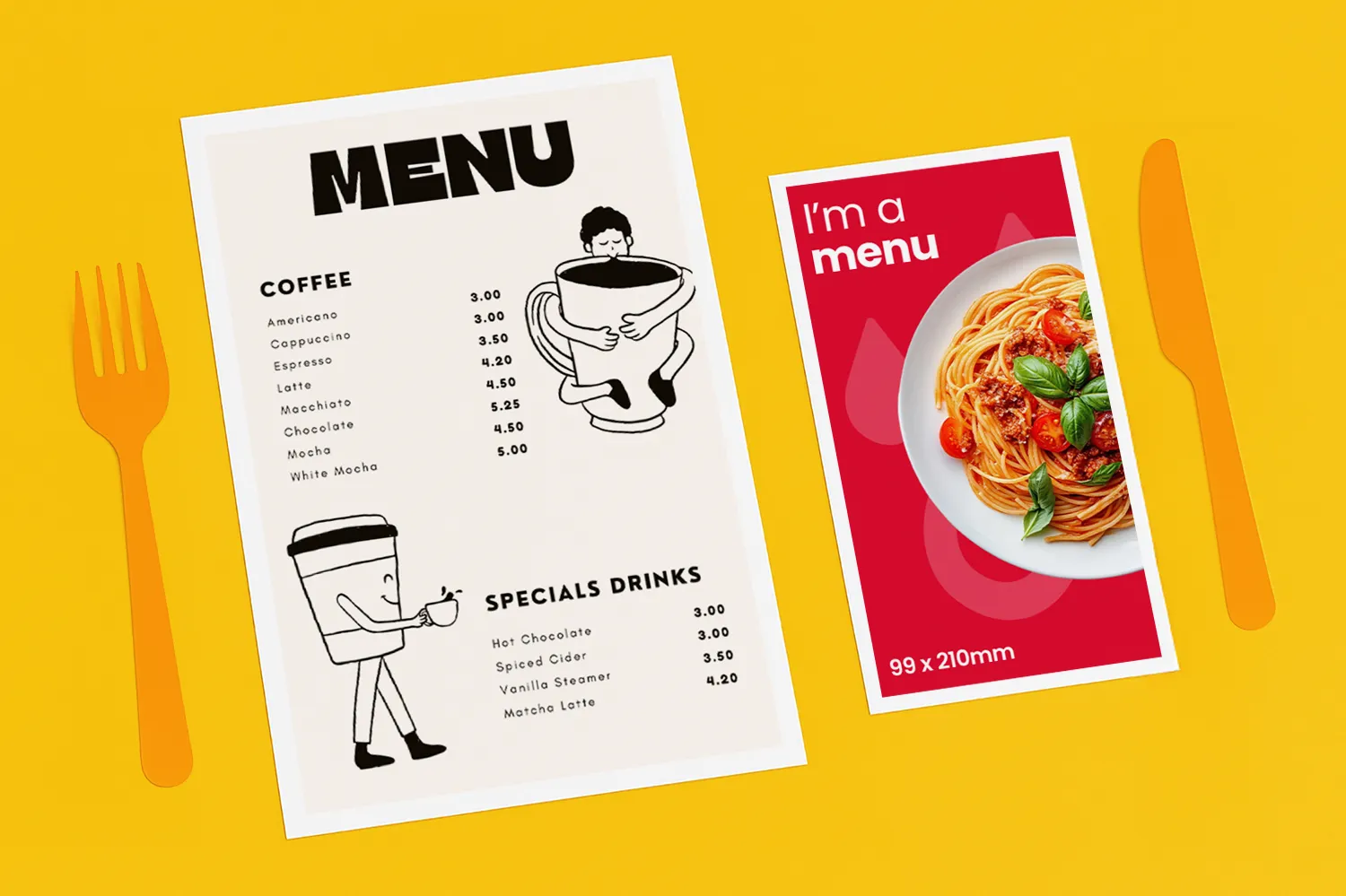 Restaurant Menu Printing | Food Menus | WTTB