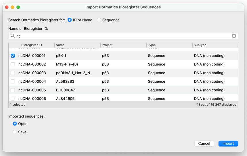 Bioregister Search by ID@1x