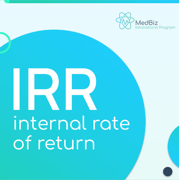 IRR - internal rate of return