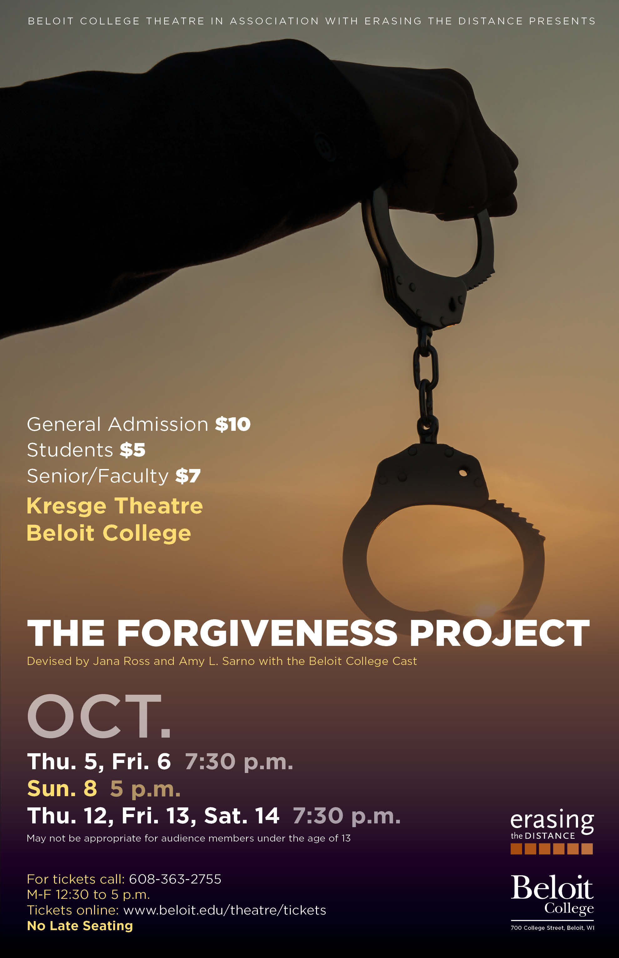 Poster of The Forgiveness Project play
