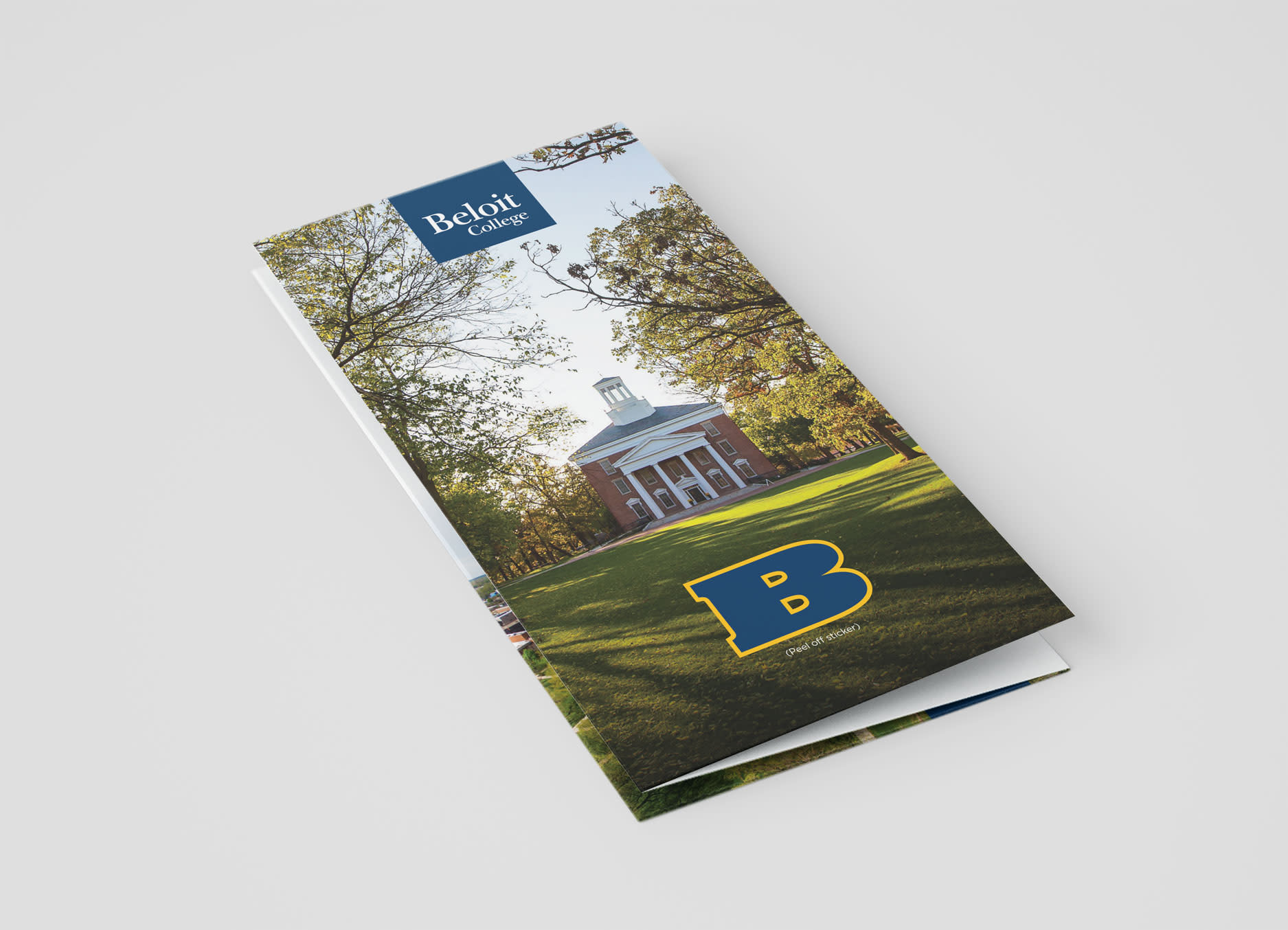 Beloit College Admissions Brochure front side