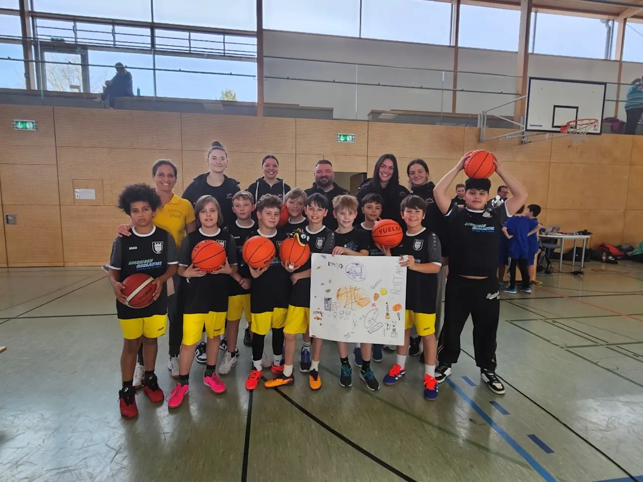 Viel Spaß beim Basketballturnier der Grundschulen in Rott am Inn