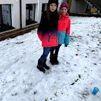 240119 Schneekunst Schneekraeuterschnecke