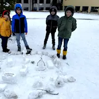 240119 Schneekunst Schnee in Stadt und Land