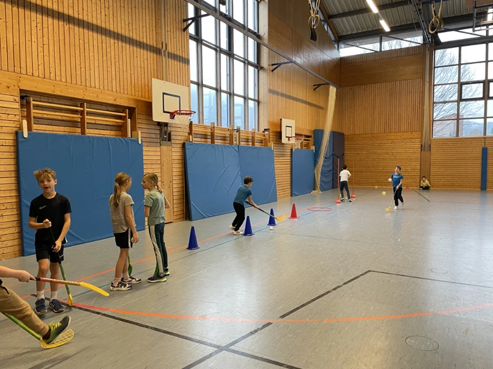 Fun mit Floorball