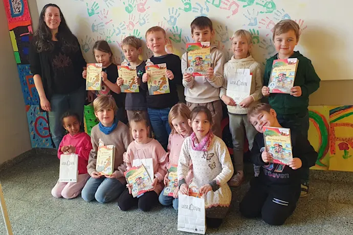 Bücher aus der Lesetüte