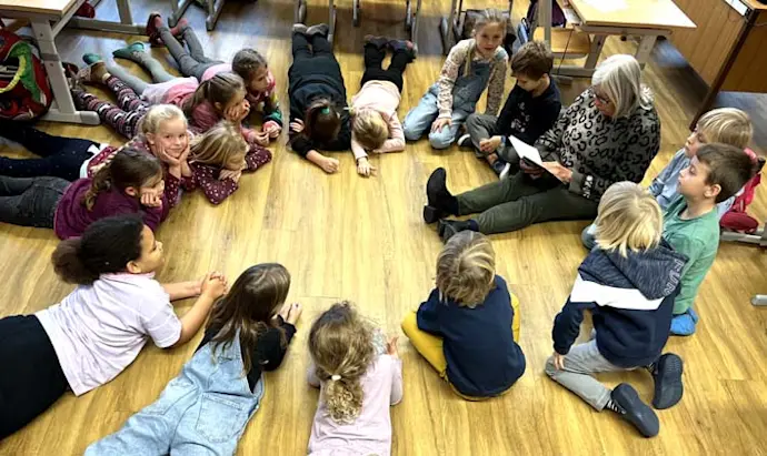 Vorlesetag in der Grundschule Bernau