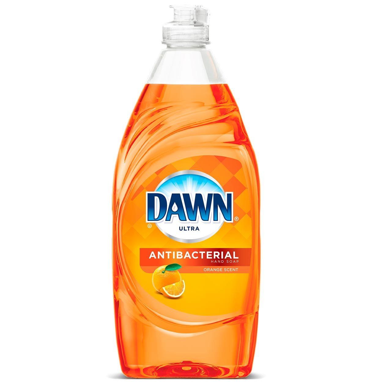 Jabón para manos antibacterial Dawn, líquido para trastes, naranja