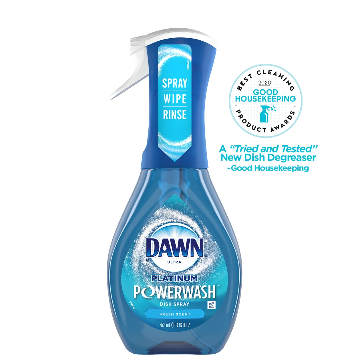 Pulverizador para trastes Dawn Platinum Powerwash