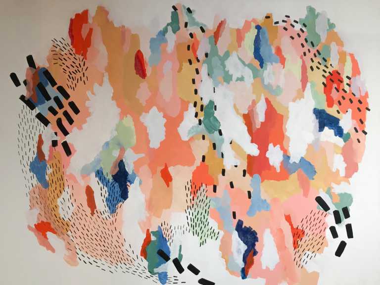 East Rachel Hawkes Cameron abstract art painting