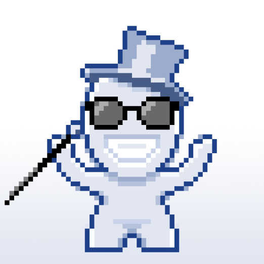 96pix pixel-art character icon
