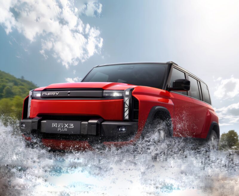Chery Fulwin X3 and X3 Plus all-electric off-road SUV launched starting at 12,500 USD