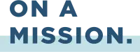 On a mission logo