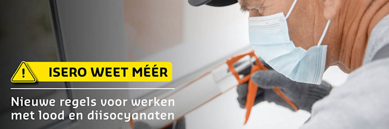 Nieuwe regels voor werken met lood en dissocyanaten