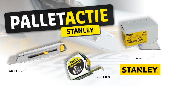Palletactie Stanley