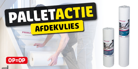 Palletactie Afdekvlies