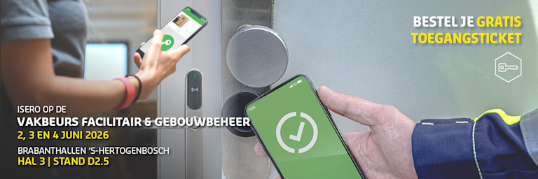 Isero op de Vakbeurs Facilitair & Gebouwbeheer