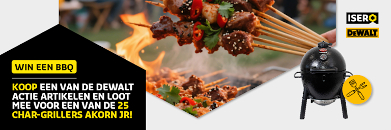De WALT BBQ Actie