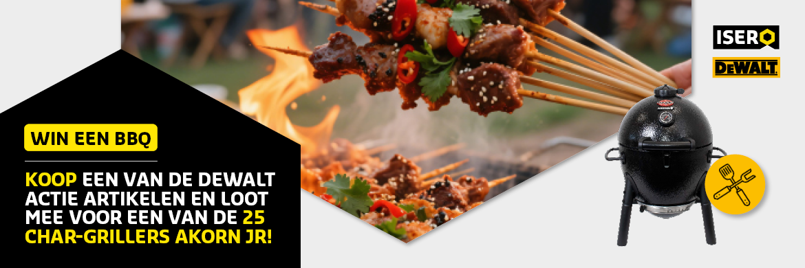 De WALT BBQ Actie