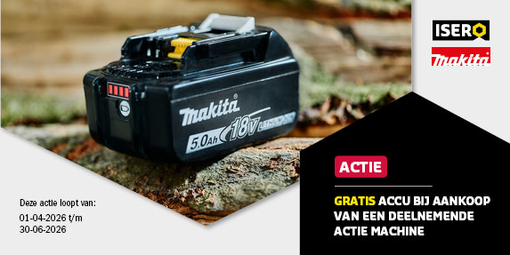 Makita tacker actie