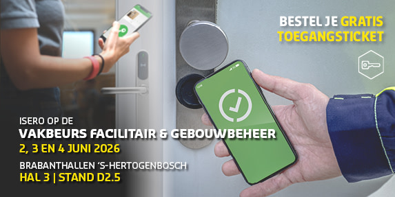 Isero op de Vakbeurs Facilitair & Gebouwbeheer