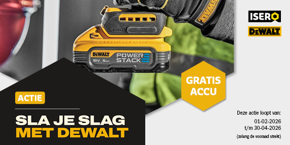 De WALT: Sla je slag