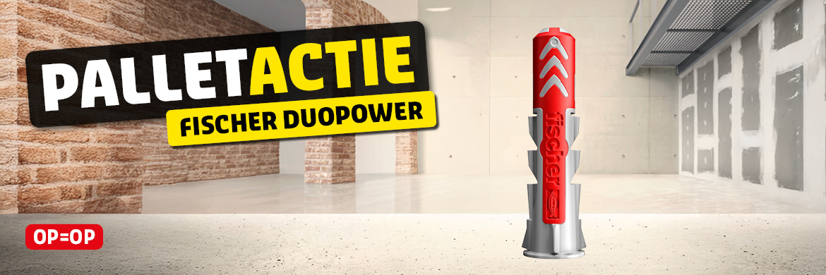 Palletactie Fisher Duopower