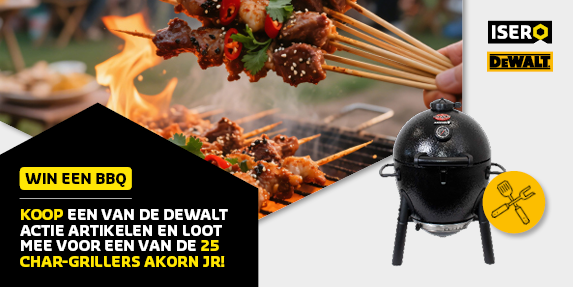 De WALT BBQ Actie
