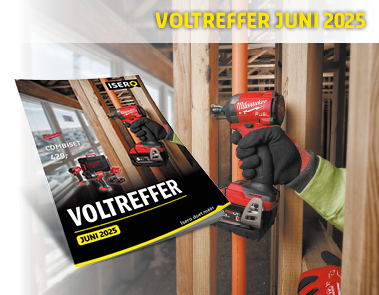 Banner met afbeelding van voltreffer folder met achtergrond van een starmix stofzuiger