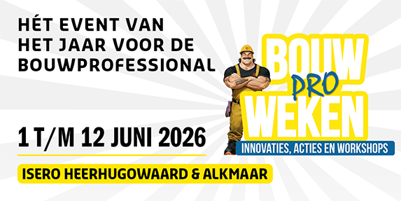 Bouw Pro Weken bij Isero Heerhugowaard en Alkmaar