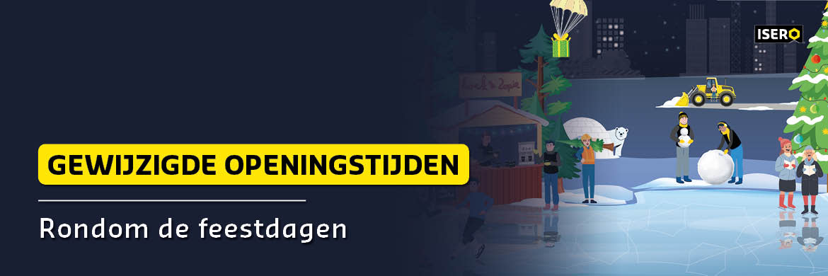 Aangepaste openingstijden