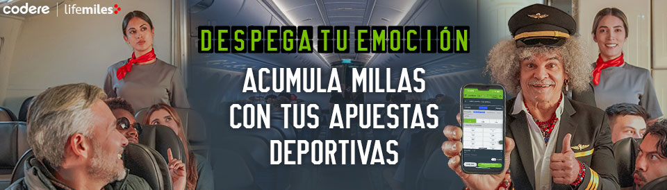 Promoción Codere milla Lifemiles