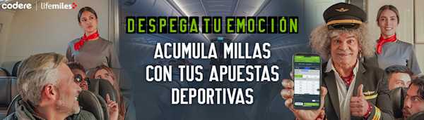 Promoción Codere milla Lifemiles