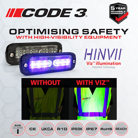 HINVII Technology available at Code 3