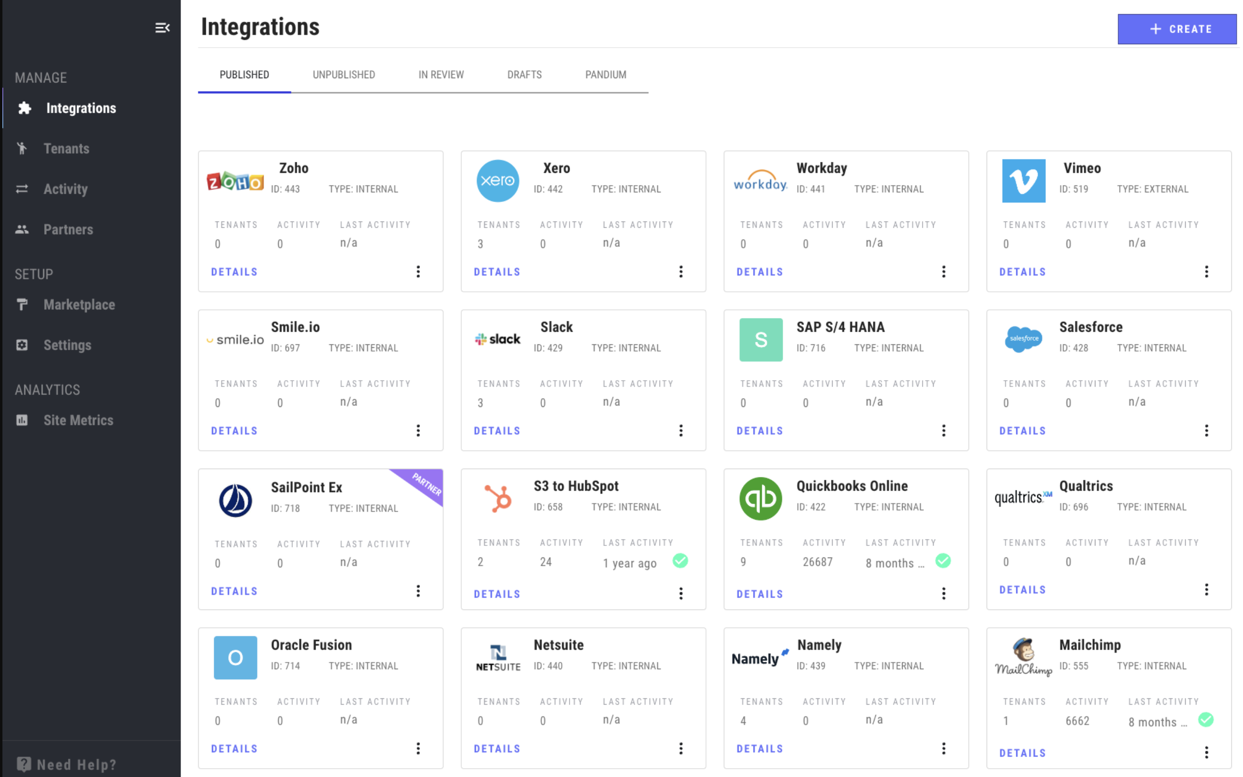pandium api integration tool