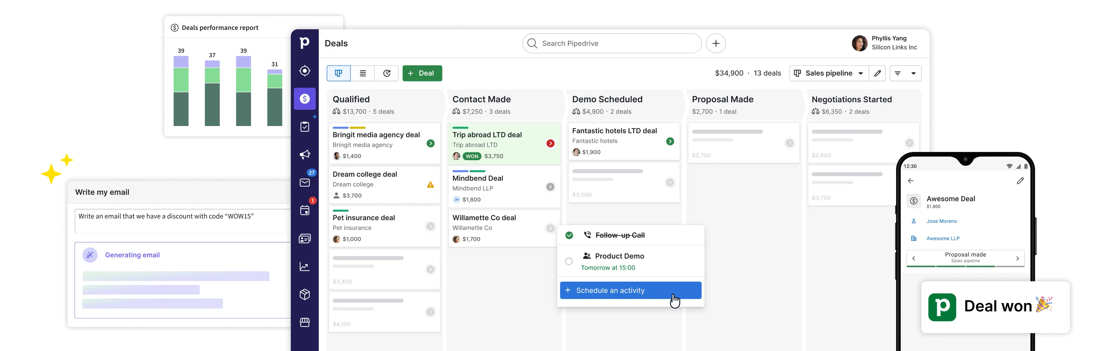 pipedrive crm