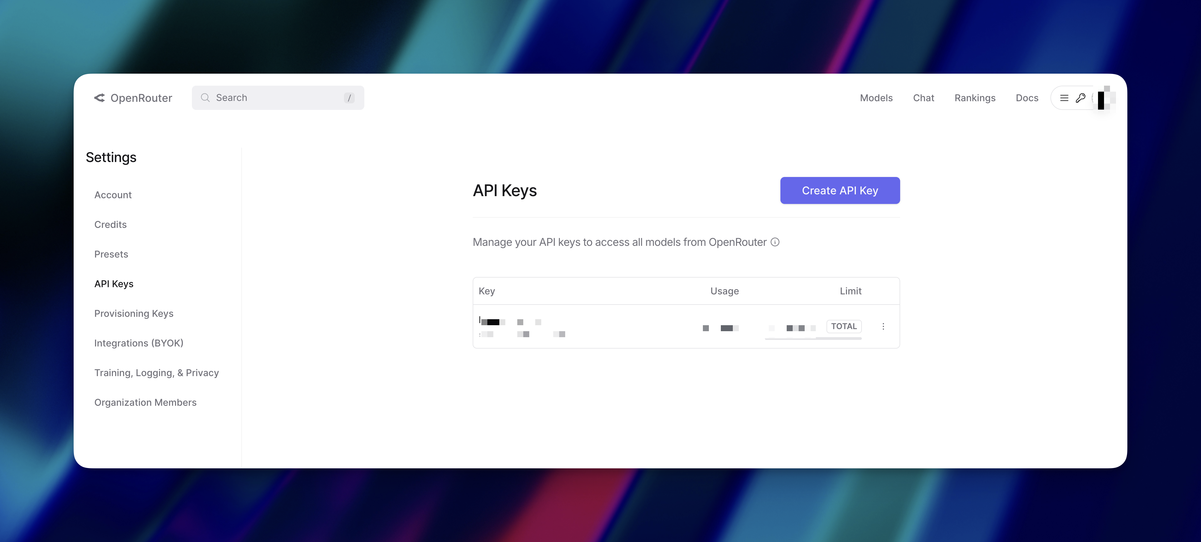 How to Get Your OpenRouter API Key 3