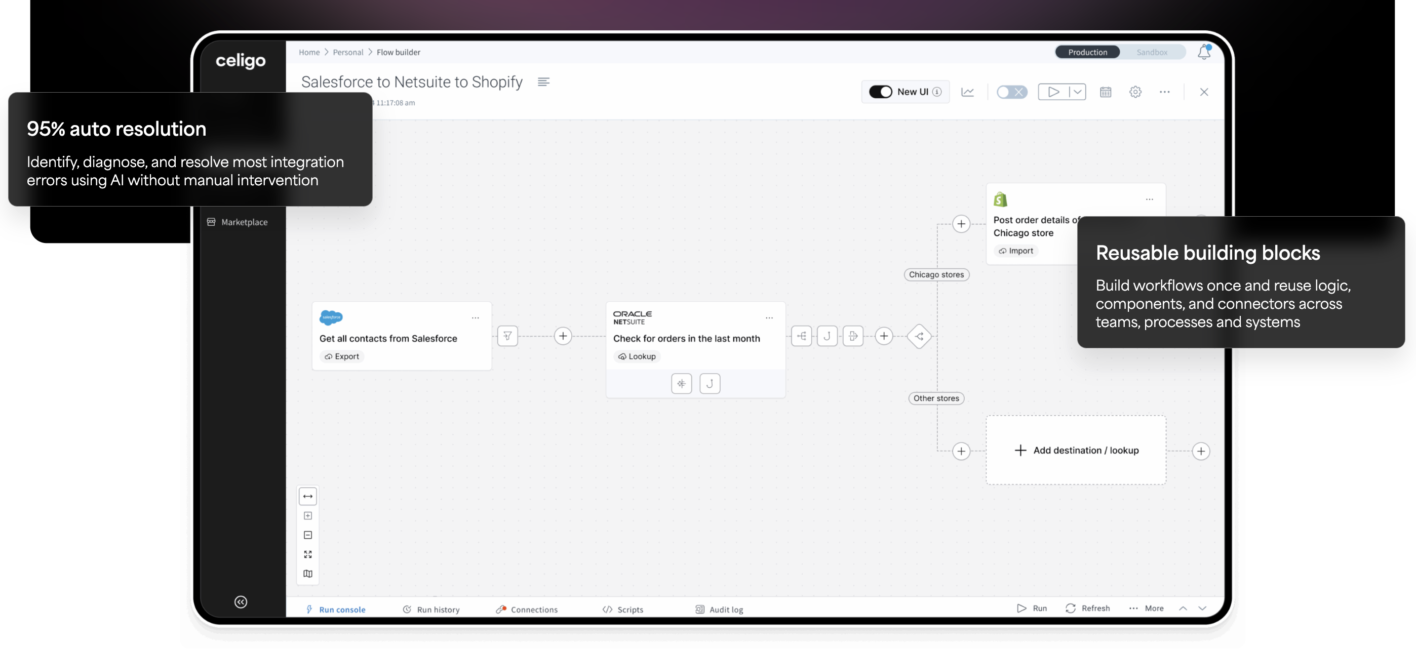 celigo api integration tools
