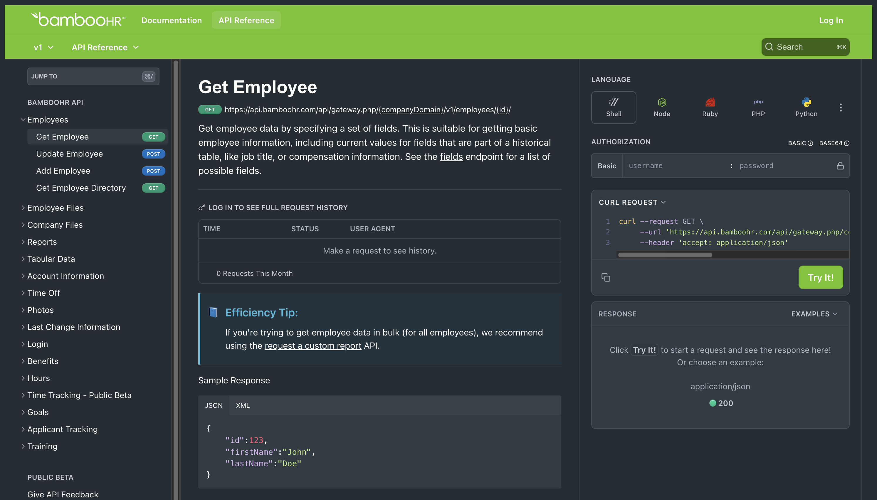 Extracting Employee Data with the BambooHR API: Practical Examples