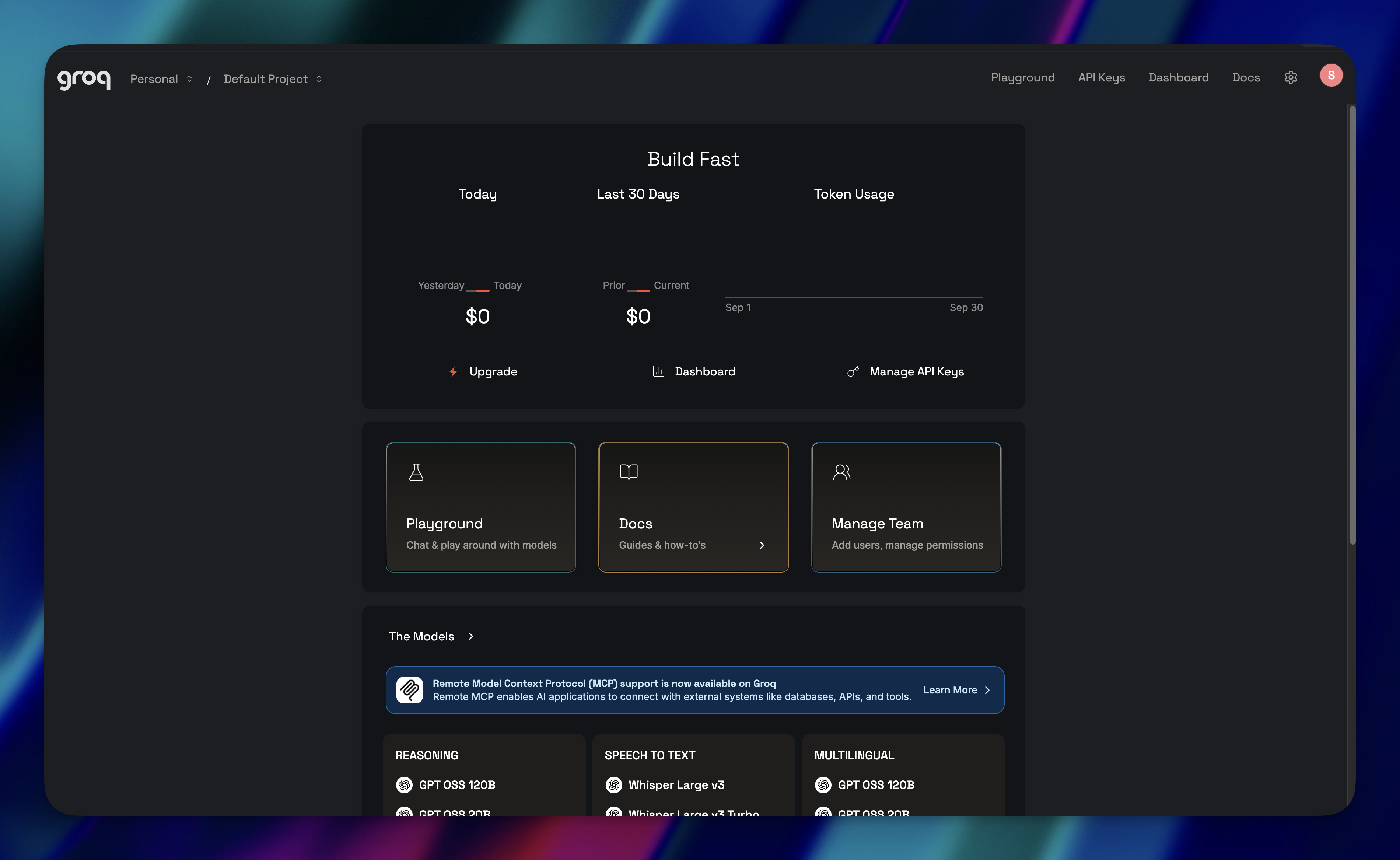 How to get your Groq API Key 1