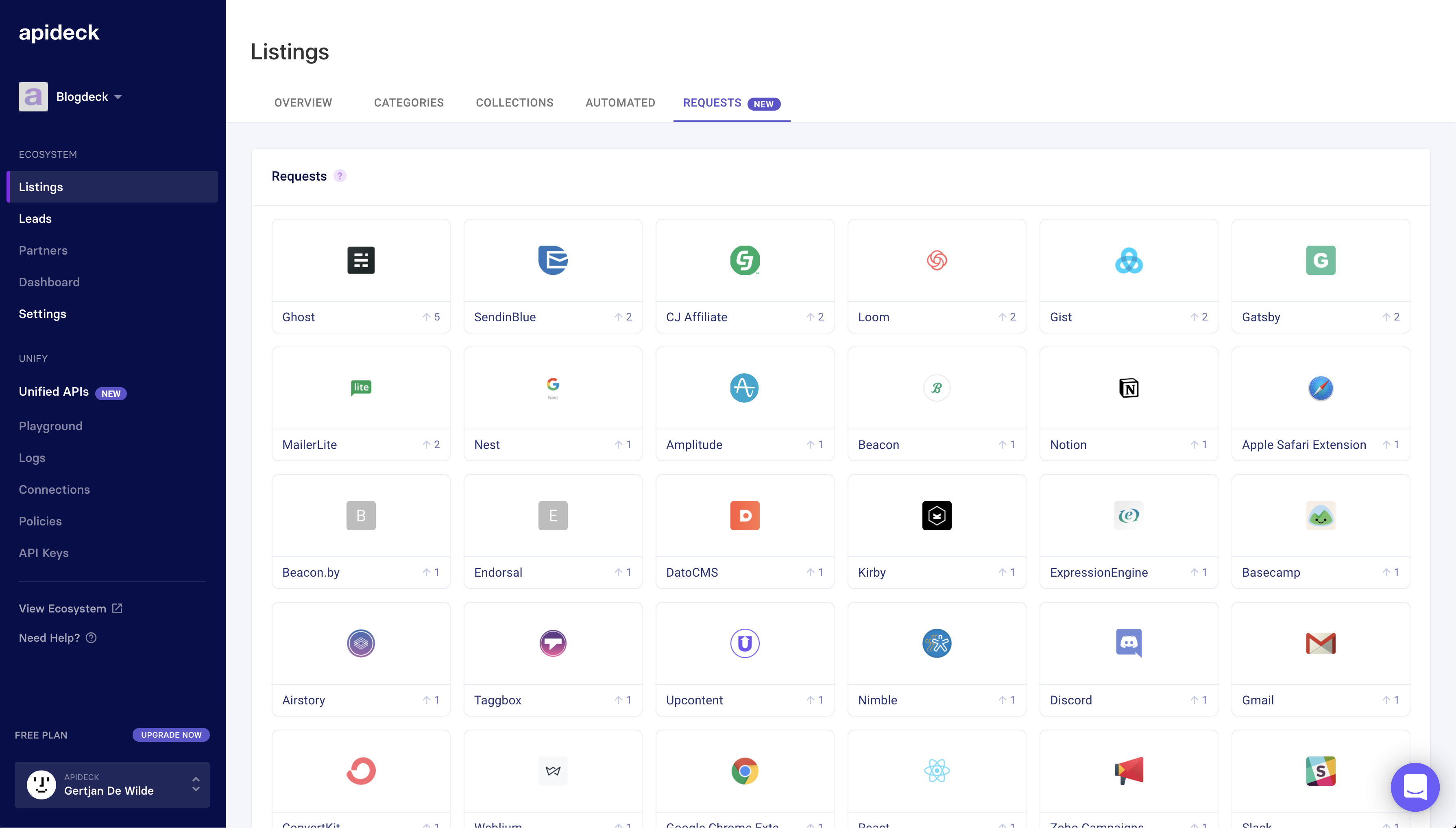 Integration voting request + analytics