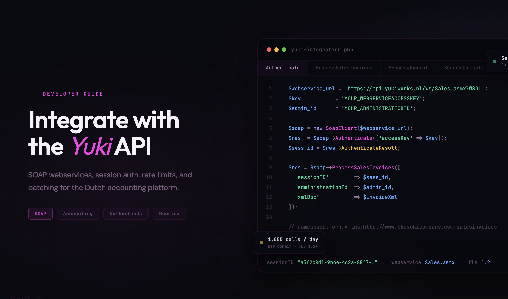 How to Integrate with the Yuki API in 2026
